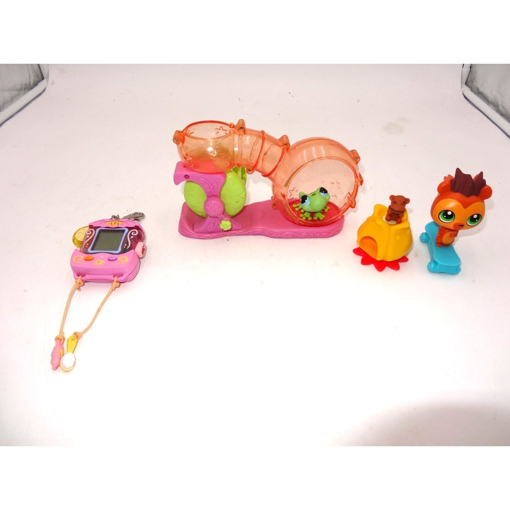 Littlest Pet Shop Digital Pet Guinea Pig LPS Rare 2006 Russell‎ The Hedgehog On